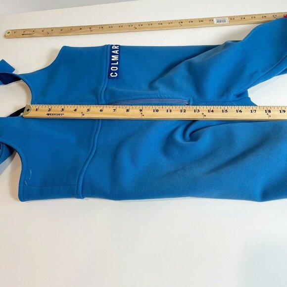 Colmar Sportswear Womens Mens Vintage Snow Ski Suit Overalls Blue L Zip Up 70s - Picture 9 of 12